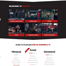 Gimnasio - Wordpress. Web Design, and Web Development project by Willyher Alzamora Alonso - 06.10.2021