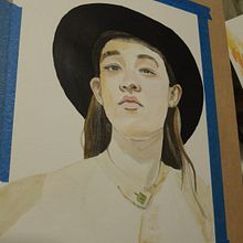Mi Proyecto del curso: Retrato en acuarela a partir de una fotografía. Traditional illustration, Watercolor Painting, and Portrait Drawing project by Gabriela Camacho Lara - 06.10.2021
