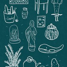 My project in Sketchbook Illustration for Collecting Ideas course. Artes plásticas, Criatividade, Desenho a lápis, Desenho, Sketchbook, Ilustração tradicional e Ilustração digital projeto de Ilaria Zonda - 05.06.2021