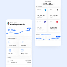 Apple Finance (Concept). Un progetto di Design, Design per smartphone, Progettazione di applicazioni e UX / UI di Filippos Protogeridis - 10.06.2021