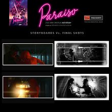 PARAÍSO - Storyboards. Un proyecto de Stor, board, Ilustración tradicional, Cine, vídeo, televisión y Dibujo de Pablo Buratti - 09.06.2021