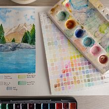 Mi Proyecto del curso: Cuaderno de viaje en acuarela. Un proyecto de Ilustración tradicional, Pintura a la acuarela, Ilustración arquitectónica y Sketchbook de Lady Coronel - 08.06.2021