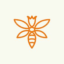 Bee Queen. Traditional illustration, Design, and Logo Design project by Elshan Valijanov - 02.01.2019
