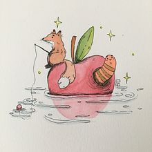 Relatos ilustrados: de la idea al papel Ein Projekt aus dem Bereich Traditionelle Illustration, Bildende Künste, Malerei, Bleistiftzeichnung, Zeichnung, Aquarellmalerei, Kinderillustration und Erzählung von Soledad Andreu Rojas - 10.06.2021