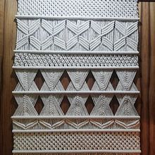 Mi Proyecto del curso: Macramé: nudos básicos y complejos  Ein Projekt aus dem Bereich Erweiterungsentwicklung, Innendesign, Weben und Makramee von Maria Del C Herrera - 10.06.2021