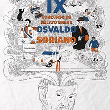 Doodle sobre Osvaldo Soriano. Projekt z dziedziny Trad, c, jna ilustracja, Grafika wektorowa, Ilustracja c i frowa użytkownika Franco Dall'Oste - 06.06.2021