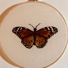 Mi Proyecto del curso: Técnicas de bordado realista. Traditional illustration, and Embroider project by nathalia lasley - 06.11.2021