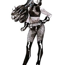 Mi Proyecto del curso: Diseño de personajes femeninos para cómics. Character Design, Comic, and Drawing project by Christian Jesus Coaquira Rodriguez - 06.10.2021