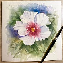 Mi Proyecto del curso: Técnicas de acuarela en negativo para ilustración botánica. Traditional illustration, Watercolor Painting, and Botanical Illustration project by Maria Cat - 06.11.2021