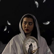 Psique ; El alma como mariposa. Photograph, Post-production, Photo Retouching, Portrait Photograph, Studio Photograph, Fine-Art Photograph, Photomontage, and Self-Portrait Photograph project by Asami Ae - 06.11.2021