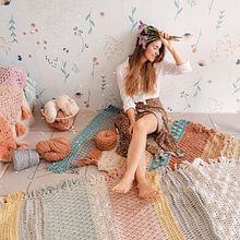 Alfombra Alelí. Un proyecto de Tejido y Crochet de Alelí Deco Crochet - 11.06.2021