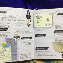 Mi primer Bullet Journal. Design project by Pamela Aguilera - 06.11.2021