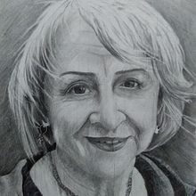 Mama cheli . Desenho realista, Desenho a lápis, e Desenho de retrato projeto de Sigmund Schroth Sommerkamp - 15.08.2020