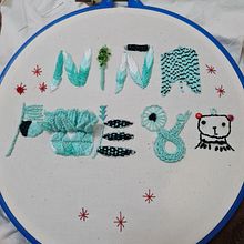 Mi Proyecto del curso: Introducción al bordado en relieve. Un projet de Broderie de fer_roxana - 01.06.2021