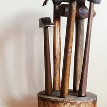 Bosque amartillado. Sculpture, and Collage project by Sonia de Viana - 06.05.2021