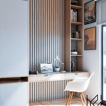 Rediseño Dormitorio - Cuenca, EC.. Architecture, Interior Architecture, Interior Design, and 3D Modeling project by Kevin Iturralde - 03.30.2021