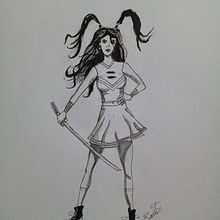 Mi Proyecto del curso: Diseño de personajes femeninos para cómics: Liv . % Raúl Orlando Céspedes Fuertes tarafından hazırlanan Karakter Tasarımı, Çizgi roman, Ve Çizim projesi - 06.12.2021