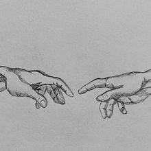 La creación de Adán . Drawing project by emmalmonte - 06.13.2021