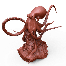 Mi Proyecto del curso: Escultura digital de criaturas fantásticas con ZBrush. Un progetto di 3D, Modellazione 3D e Character design 3D di Amber Macias - 13.06.2021