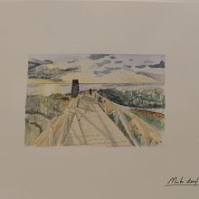 Mi Proyecto del curso: Paisajes naturales en acuarela. Fine Arts, Painting, and Watercolor Painting project by Marta Clausell - 06.13.2021