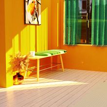 My project in Photorealistic Product Rendering with KeyShot course- House scene. 3D, Furniture Design, Making, Industrial Design, Product Design, 3D Design, and Architecture project by Makarand Acharya - 06.14.2021