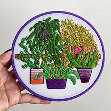 Plant Galore No. 2. Embroider project by Coricrafts - 06.09.2021