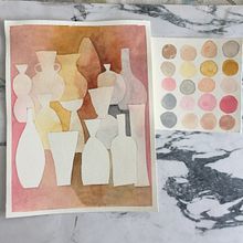 Mi Proyecto del curso: Técnicas de acuarela en negativo para ilustración botánica Ein Projekt aus dem Bereich Traditionelle Illustration, Aquarellmalerei und Botanische Illustration von Mariajosé Alemán Rosas - 14.06.2021