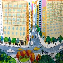 Mi Proyecto del curso: Sketchbook pictórico en gouache. Traditional illustration, Sketching, Drawing, Architectural Illustration, Sketchbook, and Gouache Painting project by Valeria Ueno - 06.14.2021