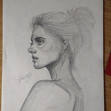 Retrato de la mujer. . Traditional illustration project by Jesús Labrador Hernández - 06.04.2021