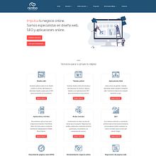 Nimbo Software: diseño web, SEO y aplicaciones online . Design web de Rayco Jorge - 06.15.2021