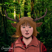 Fanart Sweet Tooth. Un progetto di Illustrazione tradizionale, Disegno e Illustrazione digitale di Carlos Robaert - 14.06.2021