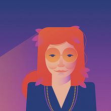 Mi Proyecto del curso: Retrato geométrico minimalista. Traditional illustration, Character Design, and Vector Illustration project by Lisa Fernández Karlsson - 06.15.2021
