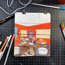 My project in Exploratory Sketchbook: Find Your Drawing Style course. Traditional illustration, Sketching, Creativit, Drawing, Watercolor Painting, Sketchbook, and Gouache Painting project by Chris - 06.13.2021