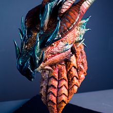 Escultura en chocolate de un dragón. Un proyecto de Creatividad, Escultura y Modelado 3D de Marc Suárez - 15.06.2021