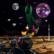 Music album ("Órbita" unofficial name). Un progetto di Fotografia, Collage, Ritocco fotografico, Fotografia artistica, Composizione fotografica e Fotomontaggio di João Vitor dos Santos Campos - 16.06.2021