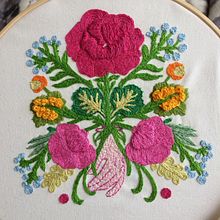 Mi Proyecto final de bordado paso atrás Ein Projekt aus dem Bereich Stickerei von Angelica Castro C - 21.06.2021