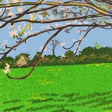 Llegada de la Primavera. Un proyecto de Pintura digital de jpascualripa - 16.06.2021