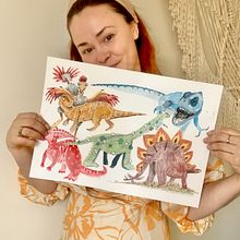 My project in Illustration Techniques to Unlock your Creativity course. Design, Traditional illustration, Fine Arts, Painting, Creativit, Creating with Kids, and Sketchbook project by Katya Zolina - 05.22.2021