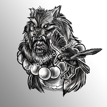 Meu projeto do curso: Desenho e ilustração digital de tatuagens com o Procreate. Traditional illustration, Graphic Design, Digital Illustration, Tattoo Design, and Digital Drawing project by João Medeiros - 06.07.2021