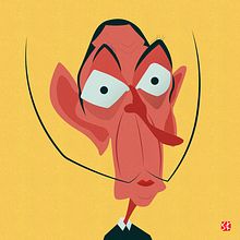 Vectorial Caricature of Salvador Dali. Traditional illustration, Art Direction, Arts, Crafts, Character Design, Fine Arts, Graphic Design, Painting, Comic, Social Media, Paper Craft, Sketching, Creativit, Drawing, Pencil Drawing, Digital Illustration, Portrait Drawing, Children's Illustration, Instagram, Digital Drawing, and Color Theor project by Sanjay Kamilya - 06.09.2021