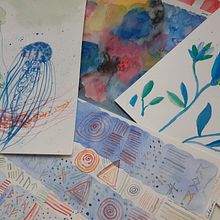 Mon projet du cours : Techniques modernes d’aquarelle . % Eve Rodolfi tarafından hazırlanan Geleneksel illüstras, on, Güzel sanatlar, Tablo, Sulubo, Ve a Resim projesi - 06.17.2021