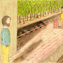 Mª B. C. - Ana la de Tejas Verdes . Un proyecto de Ilustración tradicional, Diseño editorial, Dibujo a lápiz, Dibujo, Stor, board, Ilustración infantil y Narrativa de Maria Beltran Catalan - 17.06.2021