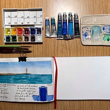 Mi Proyecto del curso: Cuaderno de viaje en acuarela. Un progetto di Illustrazione tradizionale, Pittura ad acquerello, Illustrazione architettonica e Sketchbook di Tamara - 17.06.2021