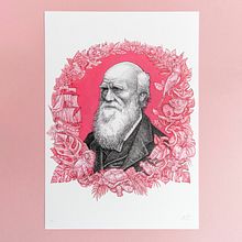 Charles Darwin . Un progetto di Illustrazione tradizionale, Illustrazione con inchiostro e Illustrazione naturalistica di Philip Harris - 27.09.2017