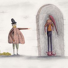 Mi Proyecto del curso: Experimentación gráfica para relatos ilustrados. Traditional illustration, Stor, and telling project by Claudia Valencia - 06.17.2021