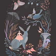 Tiny Riders. Un progetto di Illustrazione tradizionale di Lisa Perrin - 17.06.2021