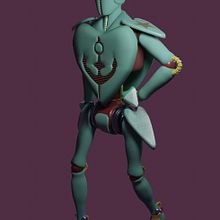 Mi Proyecto del curso: Creación de personajes: del 2D al 3D . 3D, Character Design, 3D Character Design, and 3D Design project by Carlos Ortiz - 06.17.2021