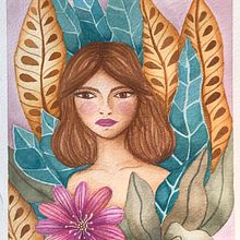 Meu projeto do curso: Animalário botânico: aquarela, tinta e grafite. Traditional illustration, Fine Arts, Painting, Drawing, Watercolor Painting, Botanical Illustration, Ink Illustration, and Naturalistic Illustration project by gitanaribeiro - 06.17.2021