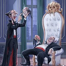Draculas. Traditional illustration, Animation, Character Design, Video Games, and Game Design project by miguel angel guzman - 06.17.2021