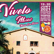 Vivelo Market Poster y comunicación en Istagram Story . Un proyecto de Diseño de carteles, Publicidad, Música, Diseño editorial, Diseño gráfico, Lettering, Instagram, Comunicación e Ilustración editorial de Marco Boetti - 08.06.2021